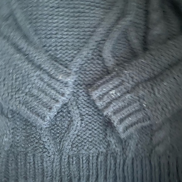 Zara Chunky Size Small Black Oversized Knit Sweater - Picture 9 of 9